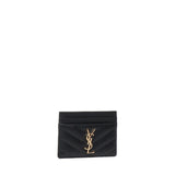 Portacarte Cassandre matelassé 423291 BOW011000 SAINT LAURENT 