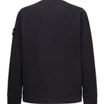 Felpa con logo in jersey di cotone K2S156100053 S0238V0026 STONE ISLAND 