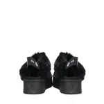 Slippers Sophie con logo 73SC9FP01CAM SOPHIE SHOESNERO V° 73 