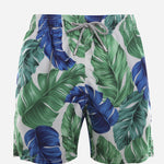 Costume da bagno con stampa foglie tropicali all-over GUSTAVIA -BNLF01 MC2 SAINT BARTH 