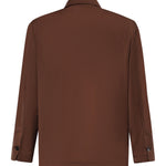 Overshirt James in misto lana MCJAM3687S26 337 MICHAEL COAL 