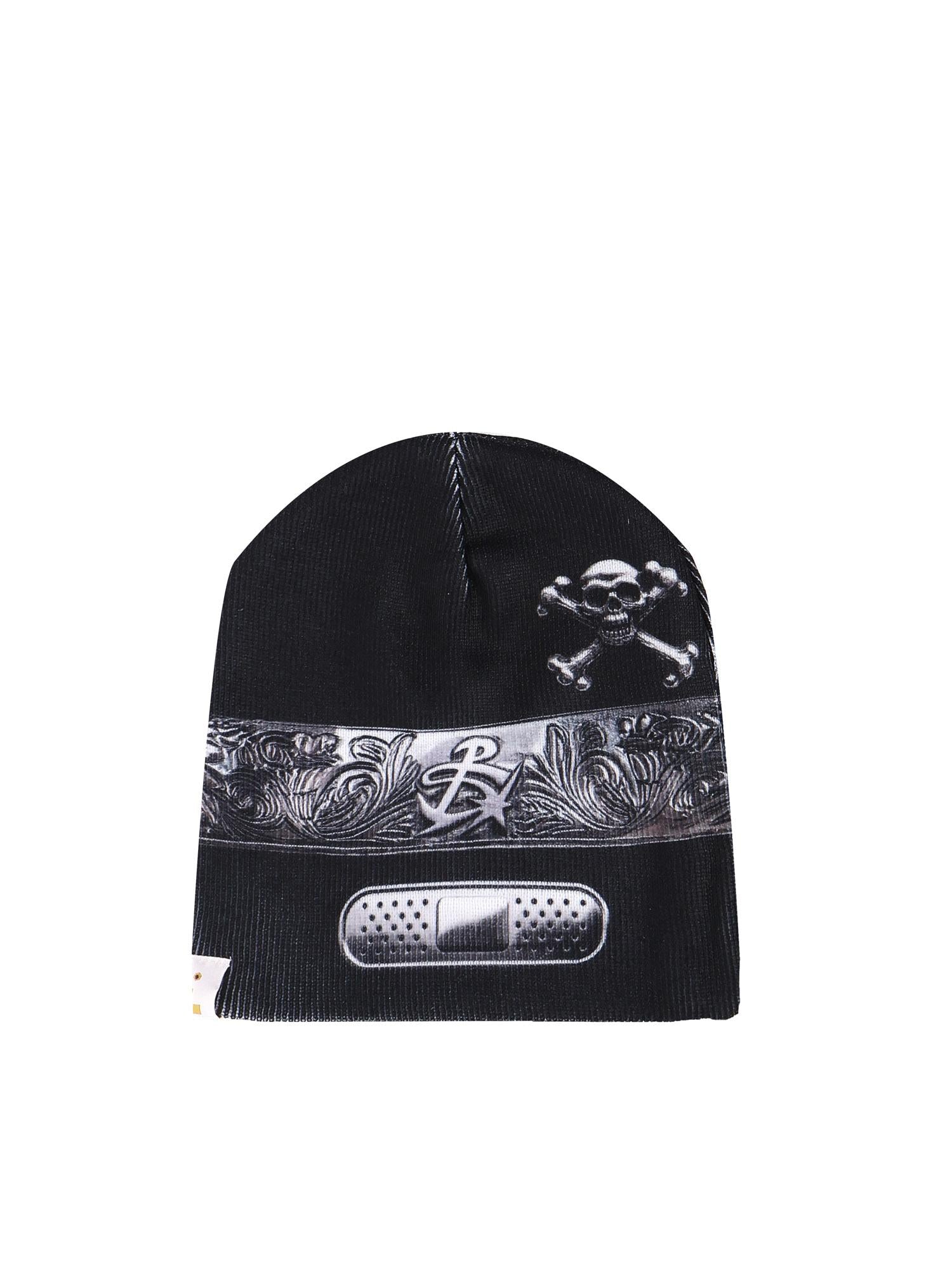 Cappello beanie Pin<BR/> DFM58029B0000PX BLACK PDF CHANNEL 