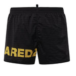 Boxer mare midi con logo D7B5C6600 014 DSQUARED2 