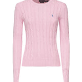 Maglione a trecce con logo 211971869 010 POLO RALPH LAUREN 