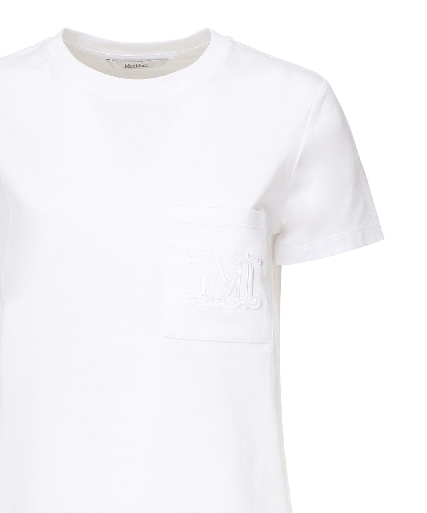 T-shirt in jersey di cotone 2521946041600 001 MAX MARA 