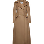 Cappotto lungo in drap di cammello zibellinato 2521016142600 001 MAX MARA 