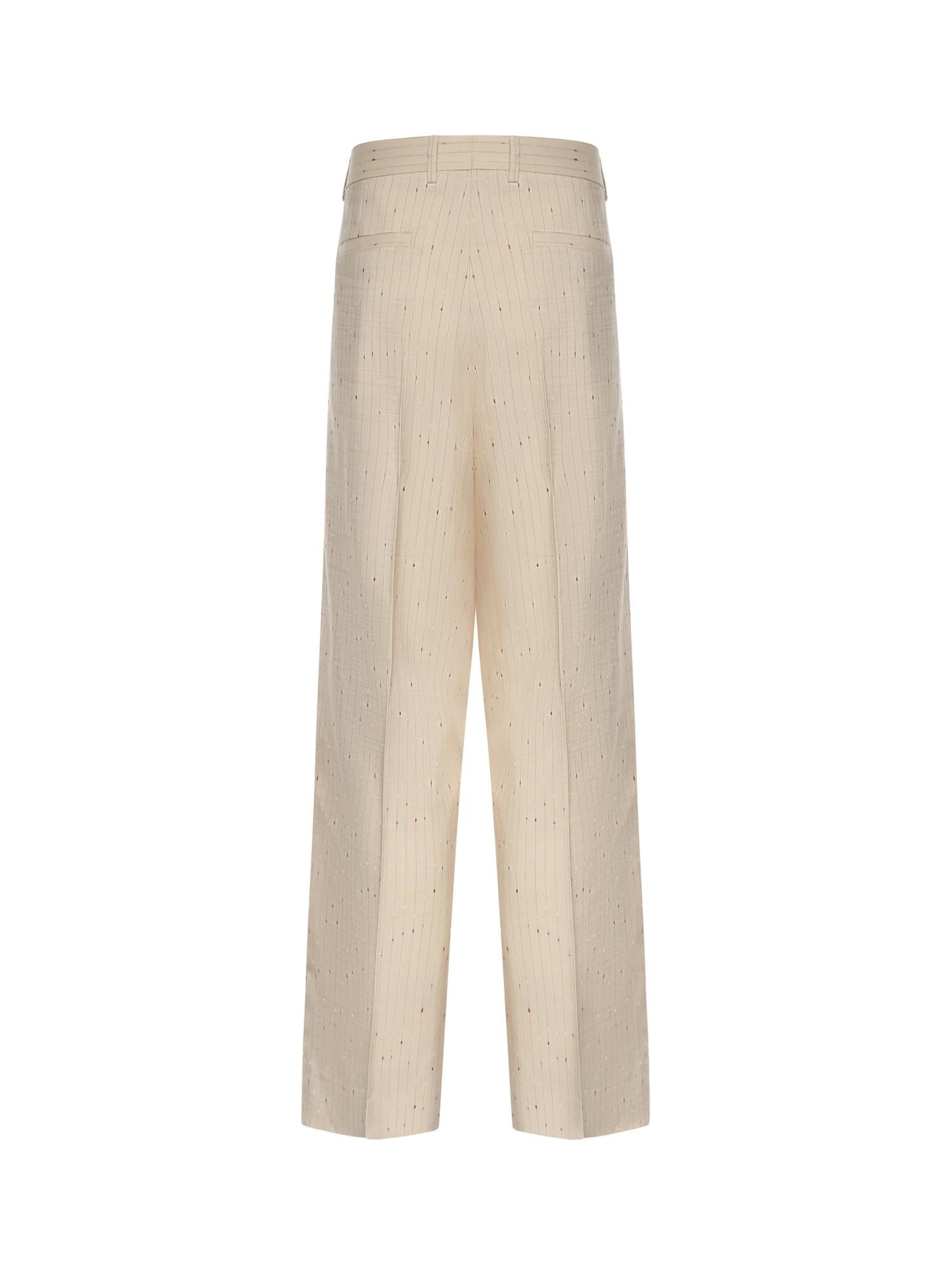 Pantaloni gessati GP20WT FBMFWS8051 DOLCE & GABBANA 