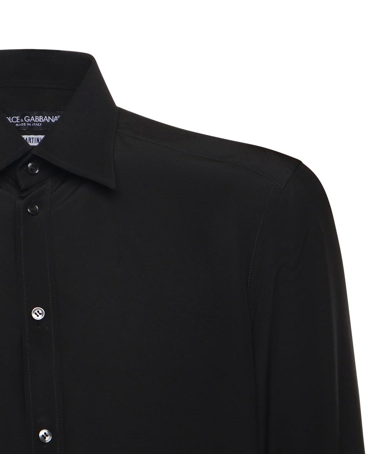 Camicia in crêpe de chine di seta G5ML1T FU1UQN0000 DOLCE & GABBANA 