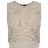 Crop top con bande sul retro 106837 A3B4C44 PINKO 