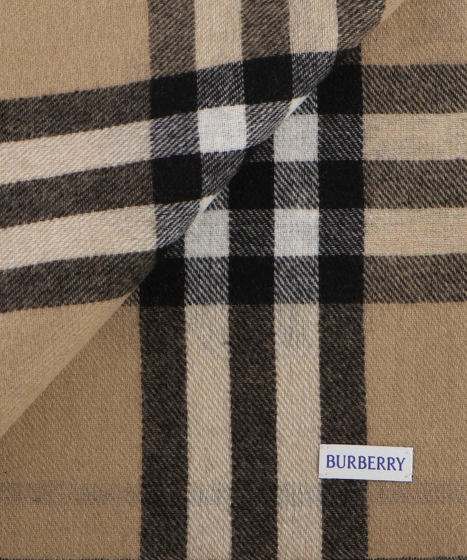 Sciarpa reversibile in cashmere con EKD 8073768 A7026 BURBERRY 
