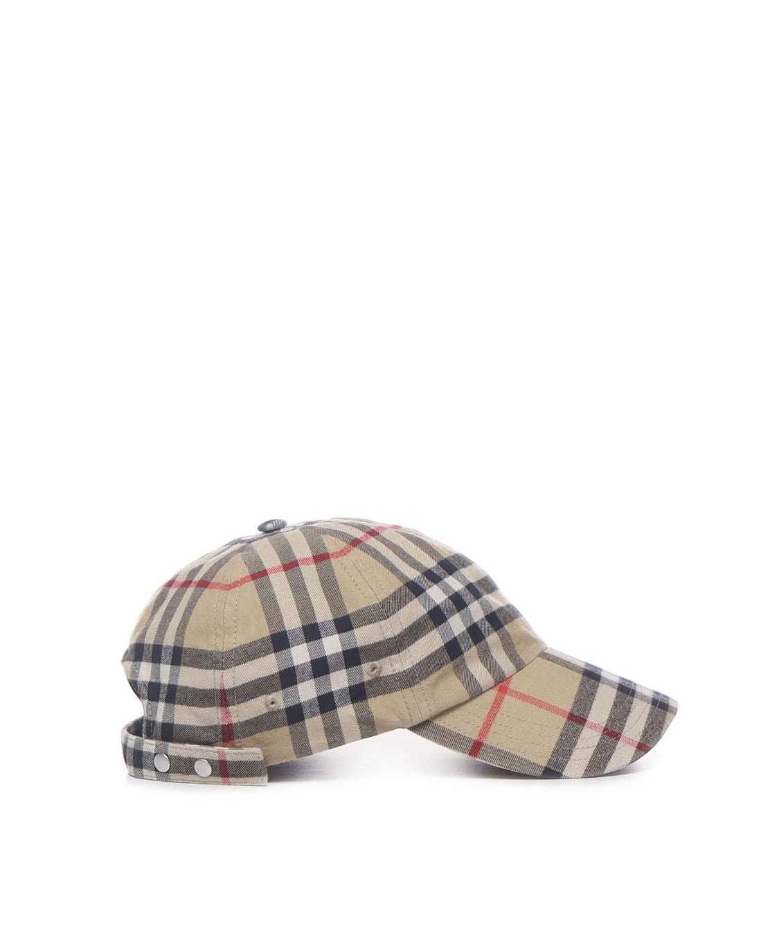 Cappello da baseball a quadri 8075641 A7026 BURBERRY 
