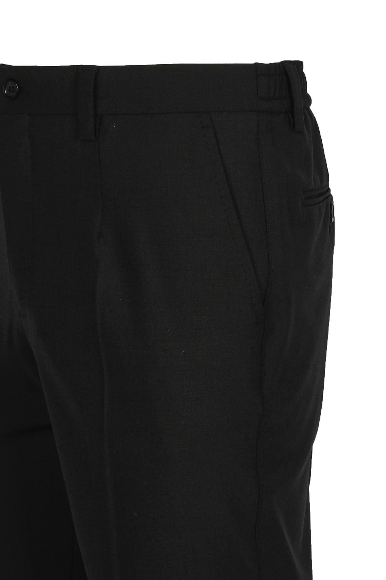 Pantalone stretch con ricamo DG GW13EZ FURIRN0000 DOLCE & GABBANA 