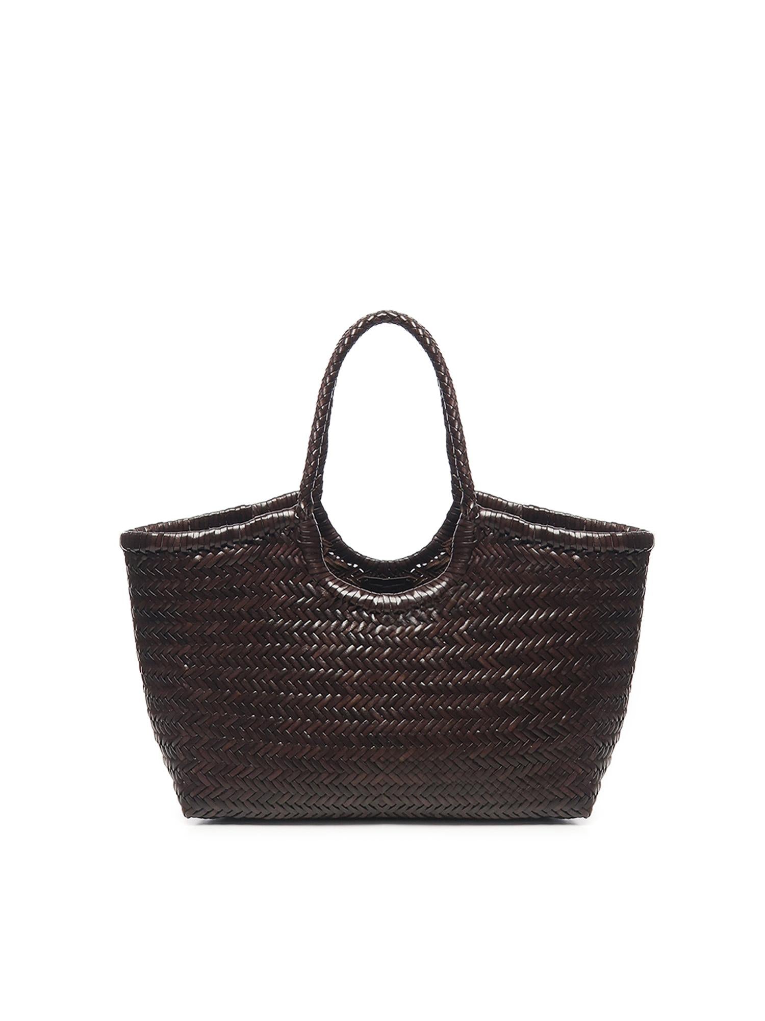 Borsa Nantucket basket big 8822 DARK BROWN DRAGON DIFFUSION 
