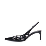 Slingback in pelle di vitello lucida CG0778 A103780999 DOLCE & GABBANA 