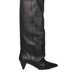 Stivale alto in pelle ALIANA NERO ALCHIMIA 