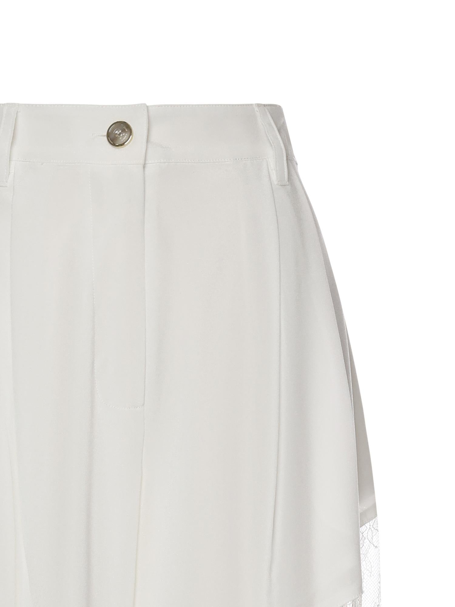 Pantalone Nacy con inserti in pizzo 106275 A336Z05 PINKO 