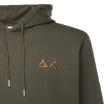 Felpa in cotone con logo<BR/> F45104 74 SUN 68 