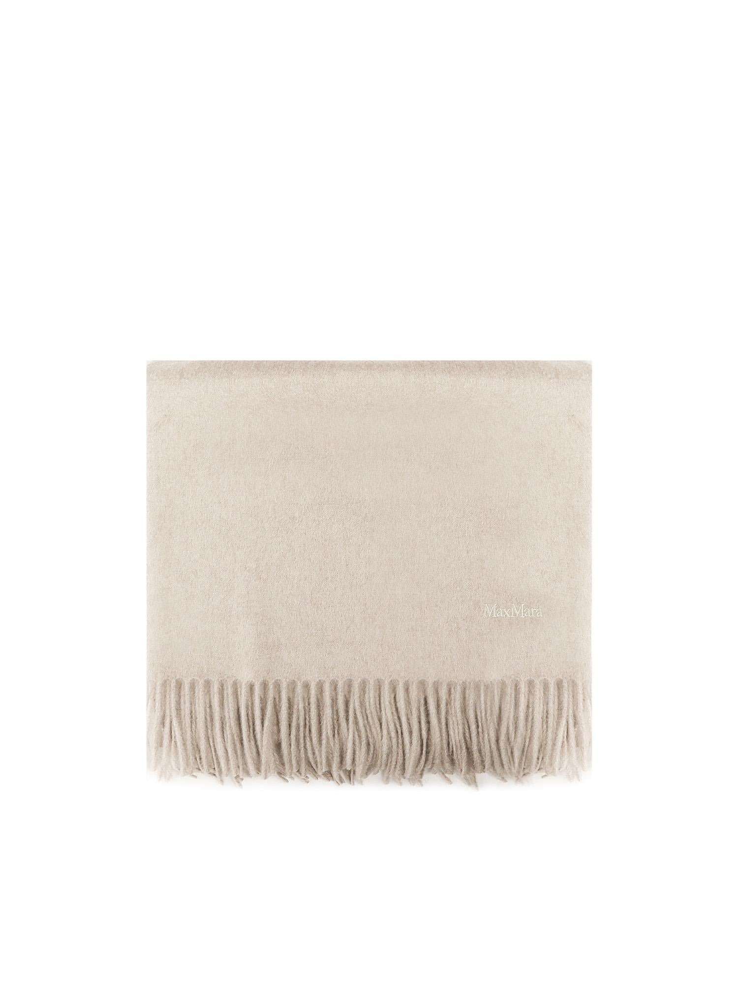 Stola in cachemire con ricamo e frange 2524546331600 021 MAX MARA 