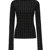 T-shirt  " Negus " con strass 2512941031600 002 SPORTMAX 