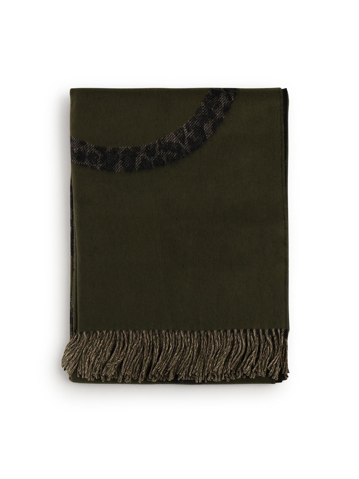 Coperta in lana e cashmere TSF2HM1W03 3948 LOEWE 