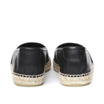 Espadrillas in pelle martellata 509616 0AS001000 SAINT LAURENT 