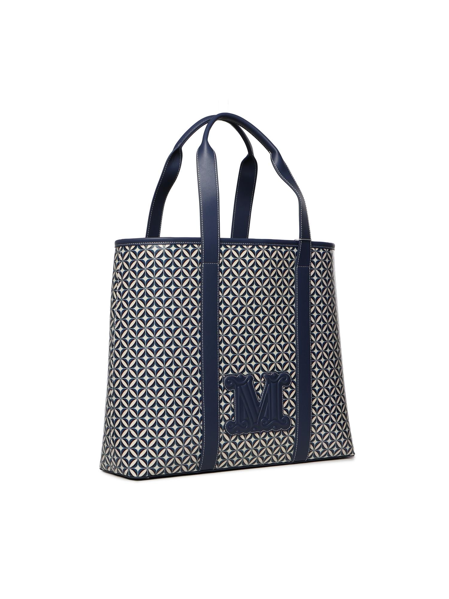 Shopper Farneto Large in canvas 2616511059600 001 MAX MARA 