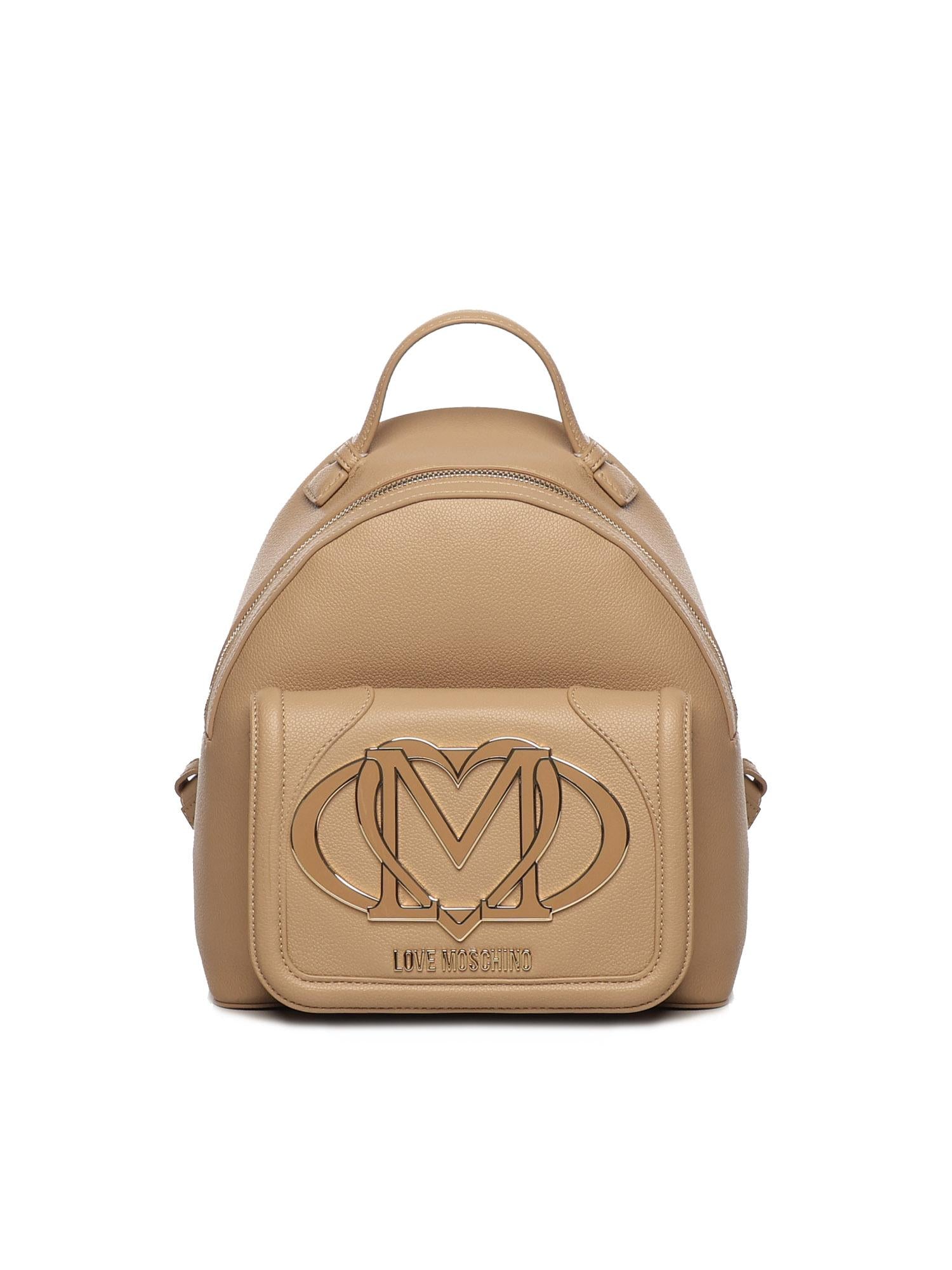 Zaino con maxi logo<BR/> JC4008PP1NLG0 104 LOVE MOSCHINO 