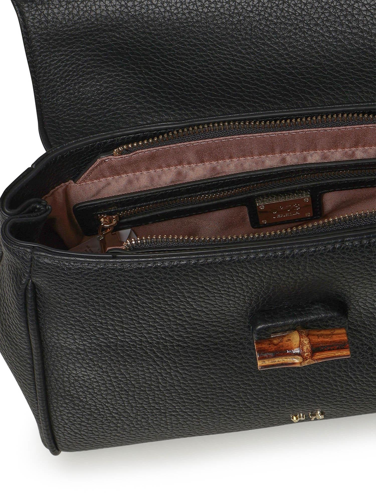 Borsa Beatrice con logo 73BS9M604 BEATRICENERO V° 73 