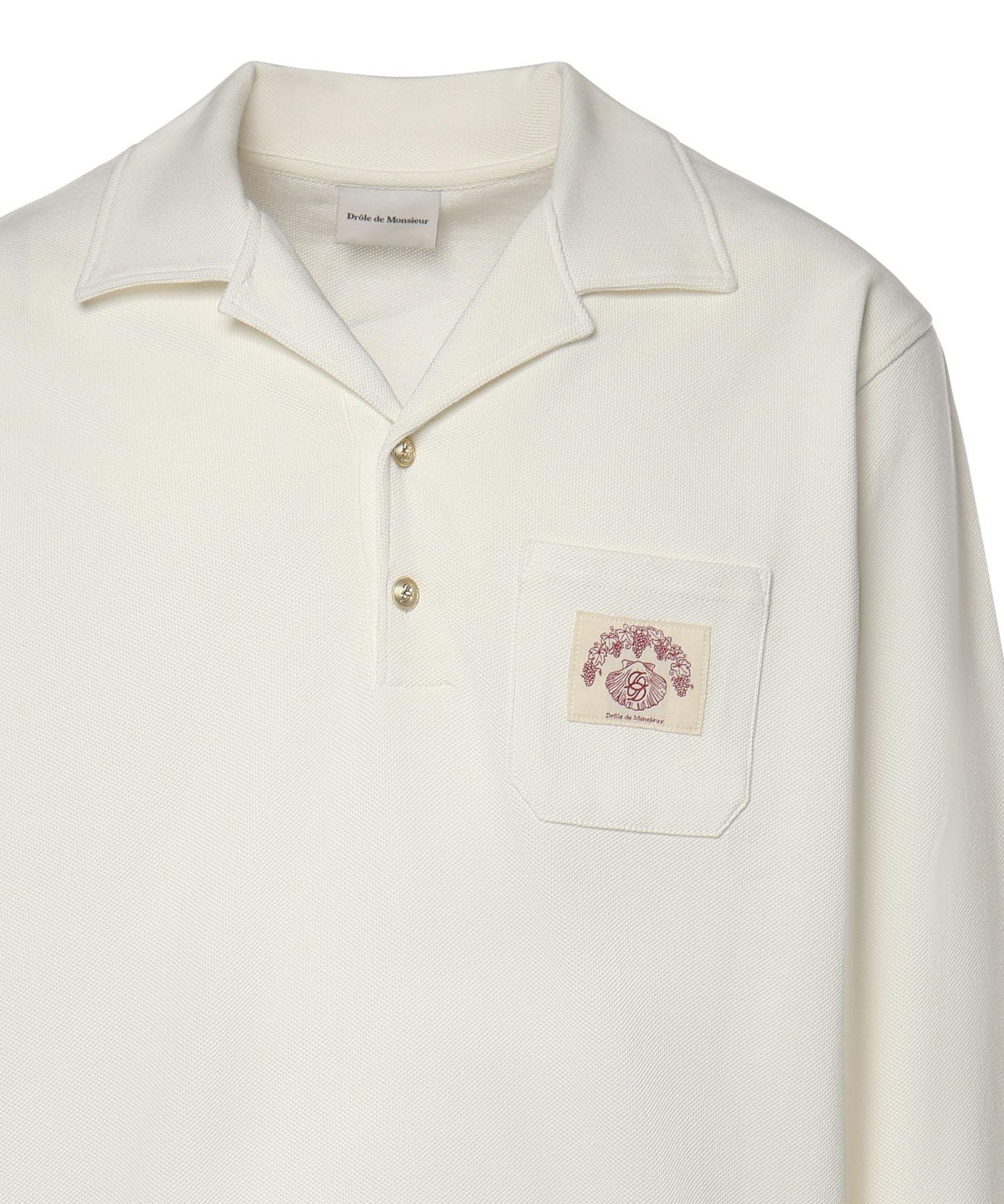 Polo in cotone KPL166CO264 OW Drôle de Monsieur 