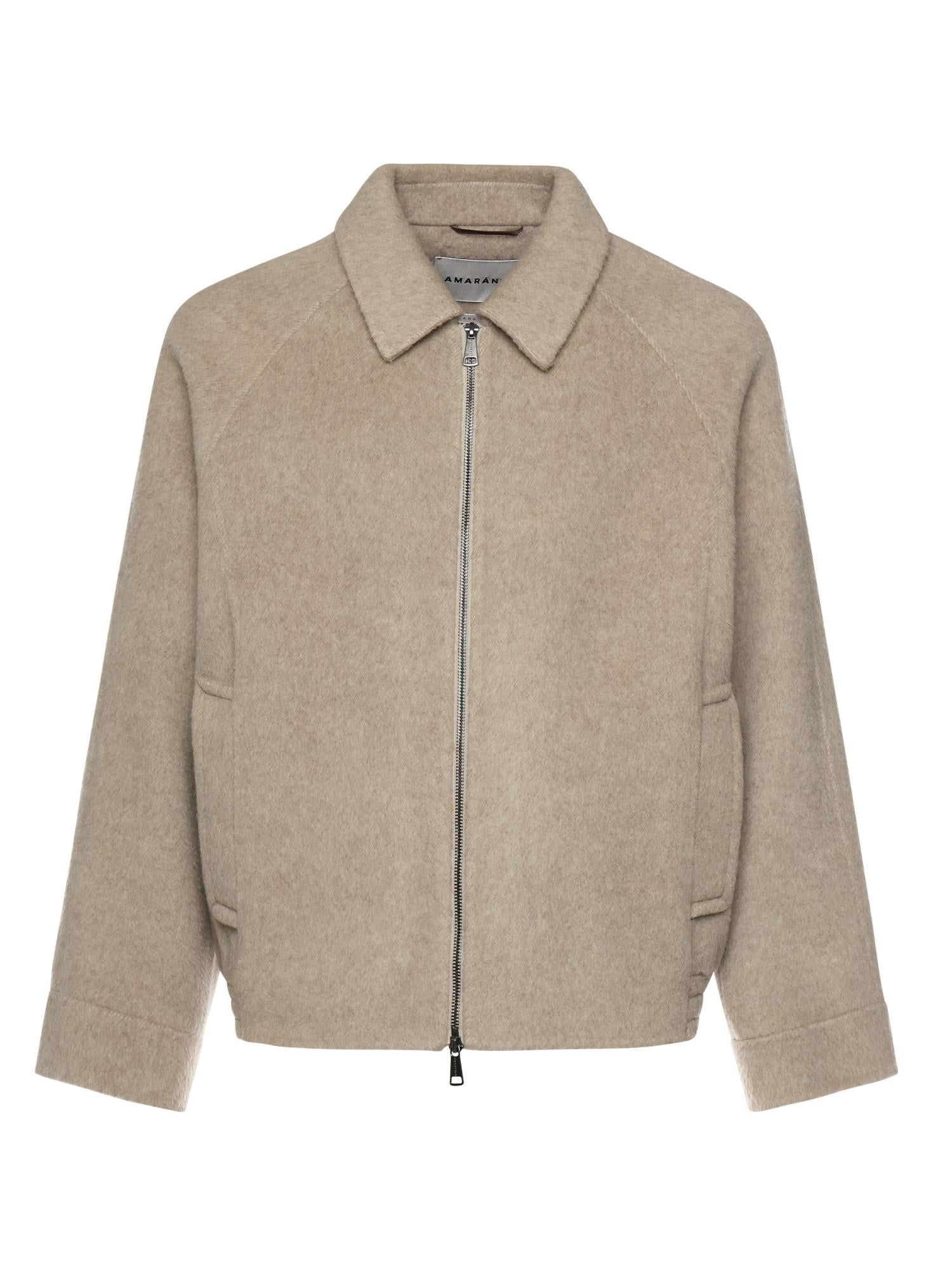 Giacca in lana B6F0009 12M AMARANTO 