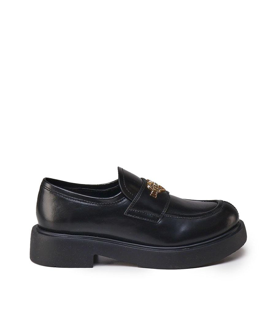 Mocassino city in pelle JA10404G0LJD0 000 LOVE MOSCHINO 