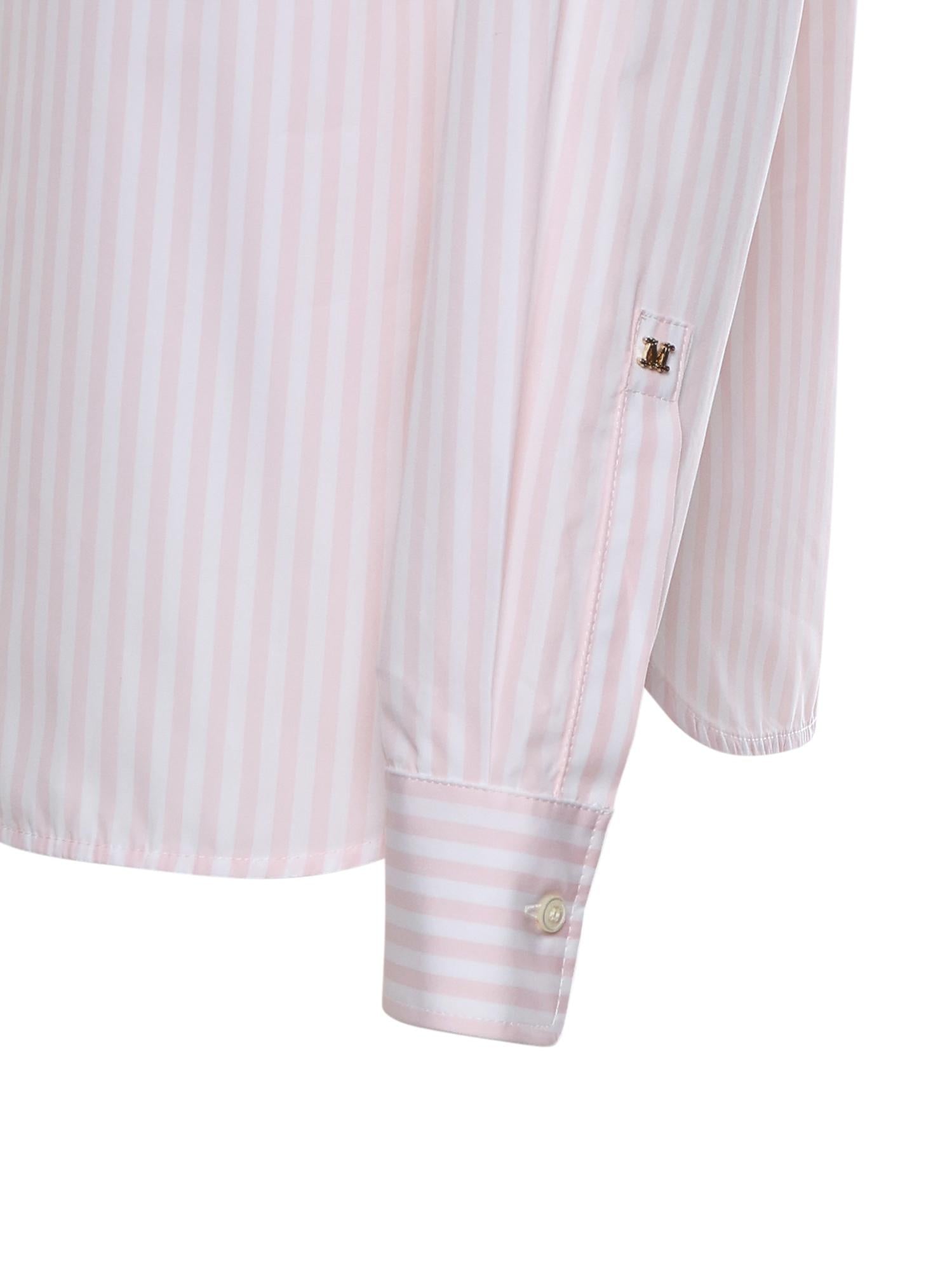 Camicia in popeline a righe 2611111111600 001 MAX MARA 