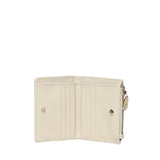Portafoglio con logo 73PS9D1258 KEIRAOFF WHITE V° 73 