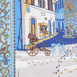 Foulard in seta con stampa 311595 792625100 FERRAGAMO 