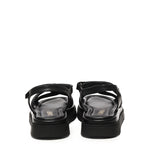 Sandalo flat Thea Twist<BR/><BR/> A55305 NERO CARMENS 