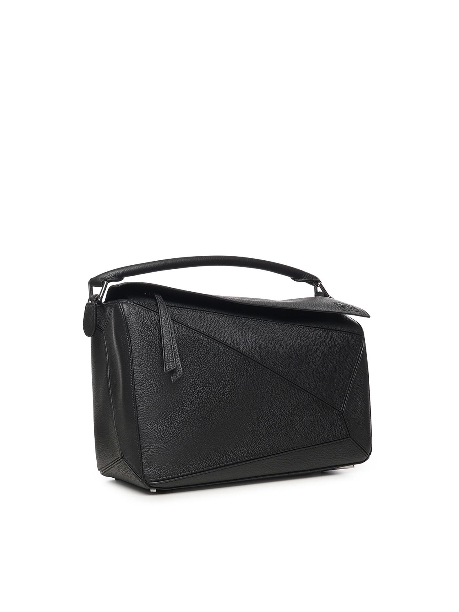 Borsa Puzzle grande in pelle di vitello B510PNLX03 1100 LOEWE 