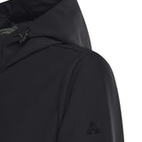 Parka con cappuccio e logo HE9440013 NERO HESKIMO 