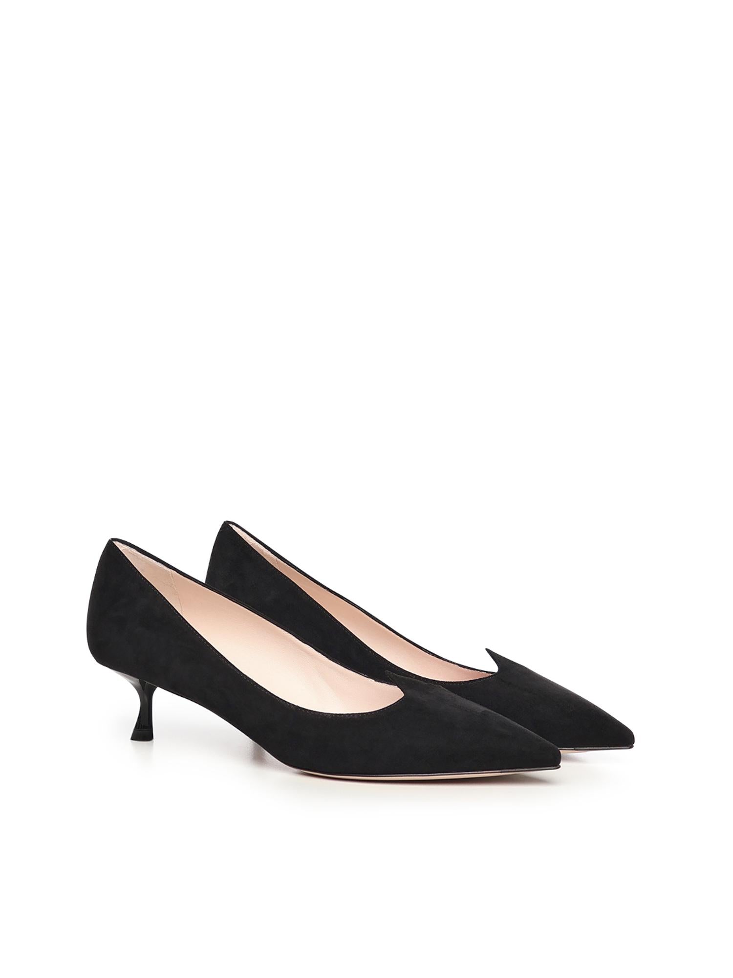 Décolletés I Love in suede RVW54324540HR0 B999 ROGER VIVIER 