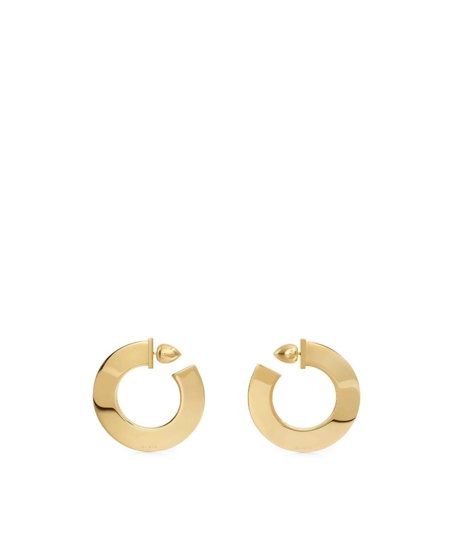 Orecchini Blade Hoop Small AAJE1019E006 220 ALAIA 