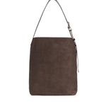 Borsa a tracolla grande Bucket Big in suede 106834 A0F6M11A PINKO 