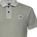 Polo con patch Compass in jersey L1S152200013 S0057V0155 STONE ISLAND 