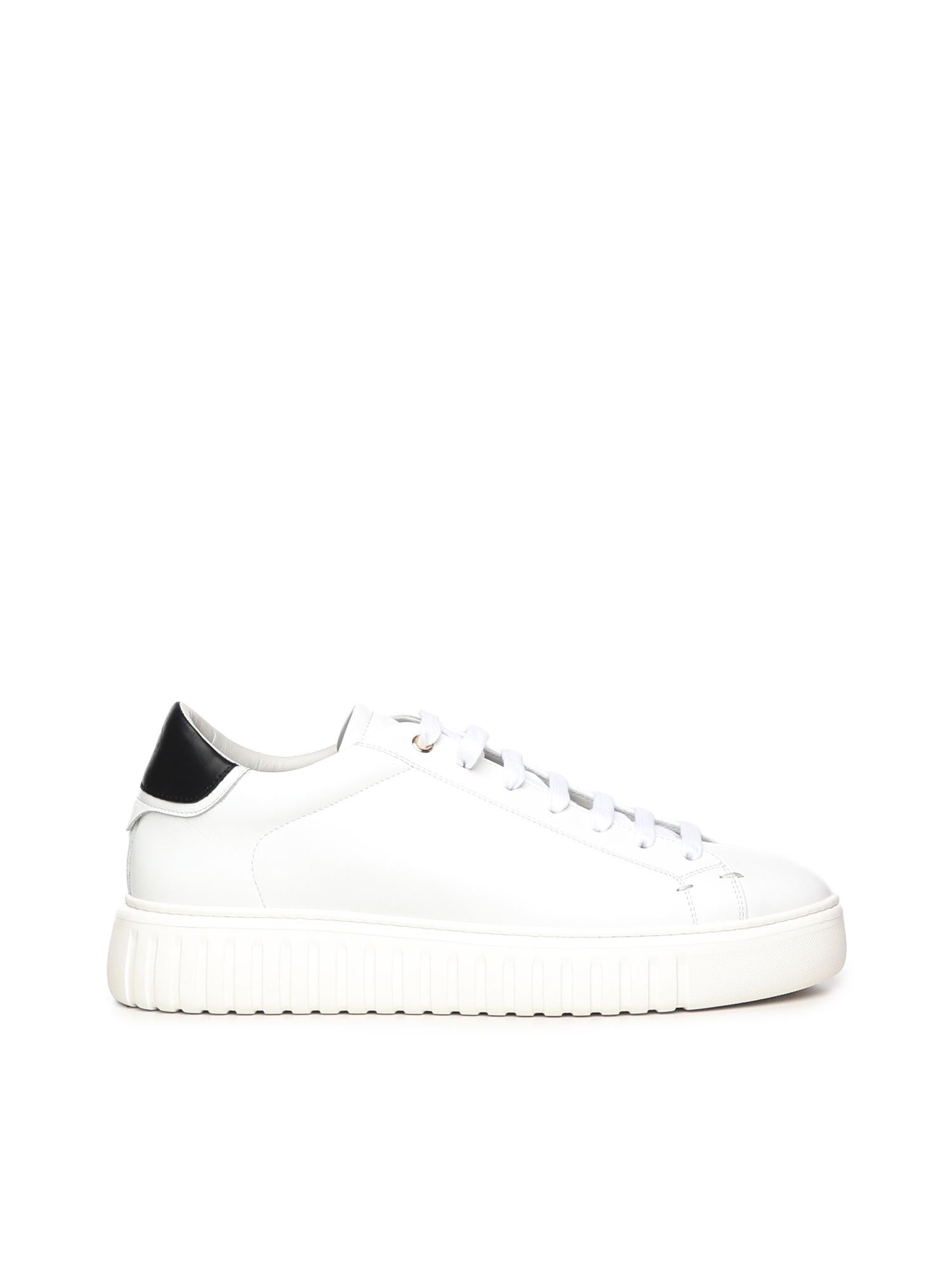 Sneakers Mars in pelle MARS NAPPAWHITE/BLACK GIULIANO GALIANO 