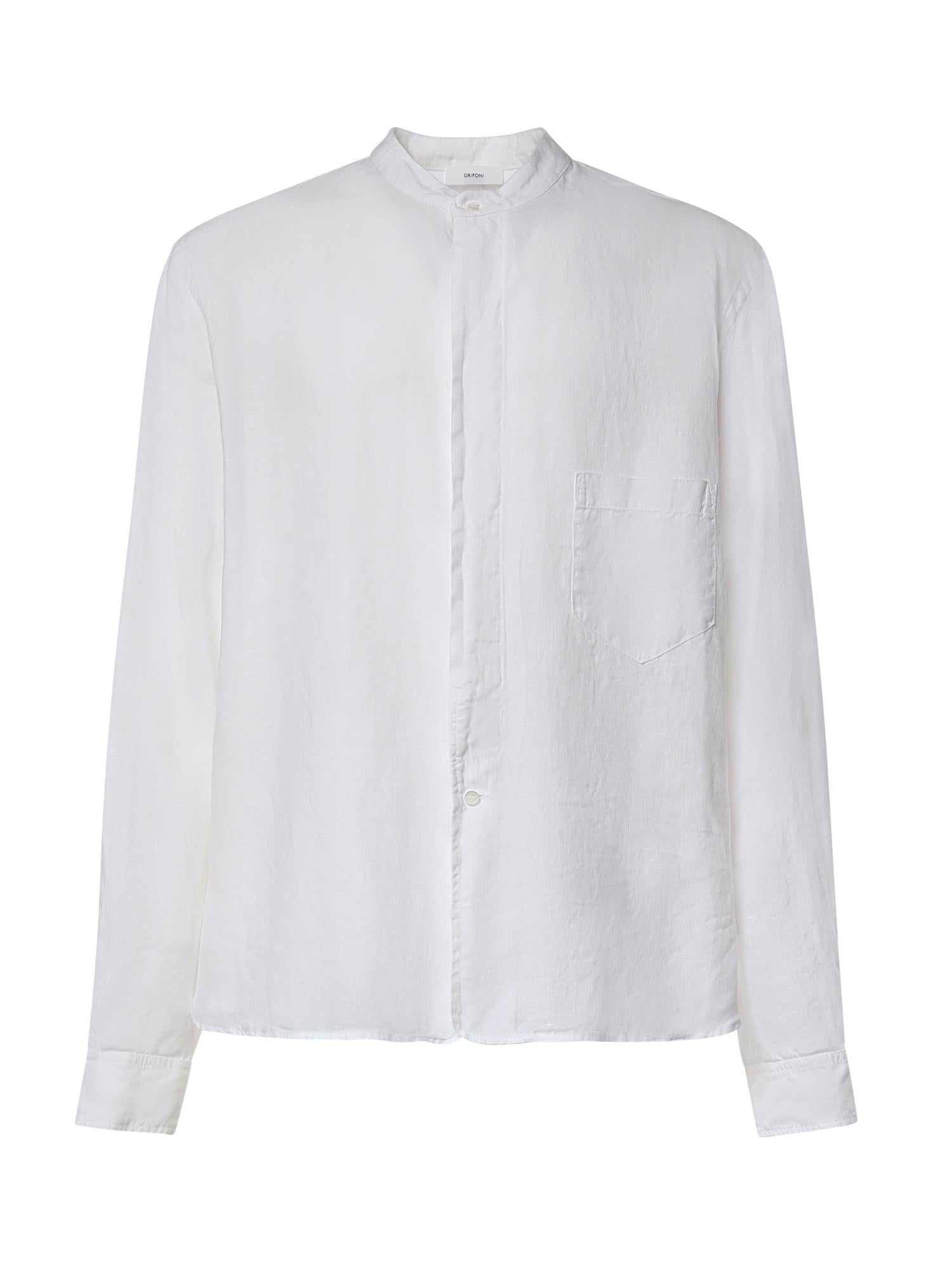 Camicia in lino G6AB0011 01 GRIFONI 