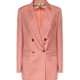 Blazer doppiopetto in lana, mohair e seta 2611041141600 006 MAX MARA 