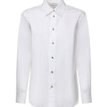Camicia in popeline di cotone 838420 V2H209000 BOTTEGA VENETA 