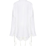 Camicia Lingerie in popeline di lyocell 831656 TRO379000 BALENCIAGA 