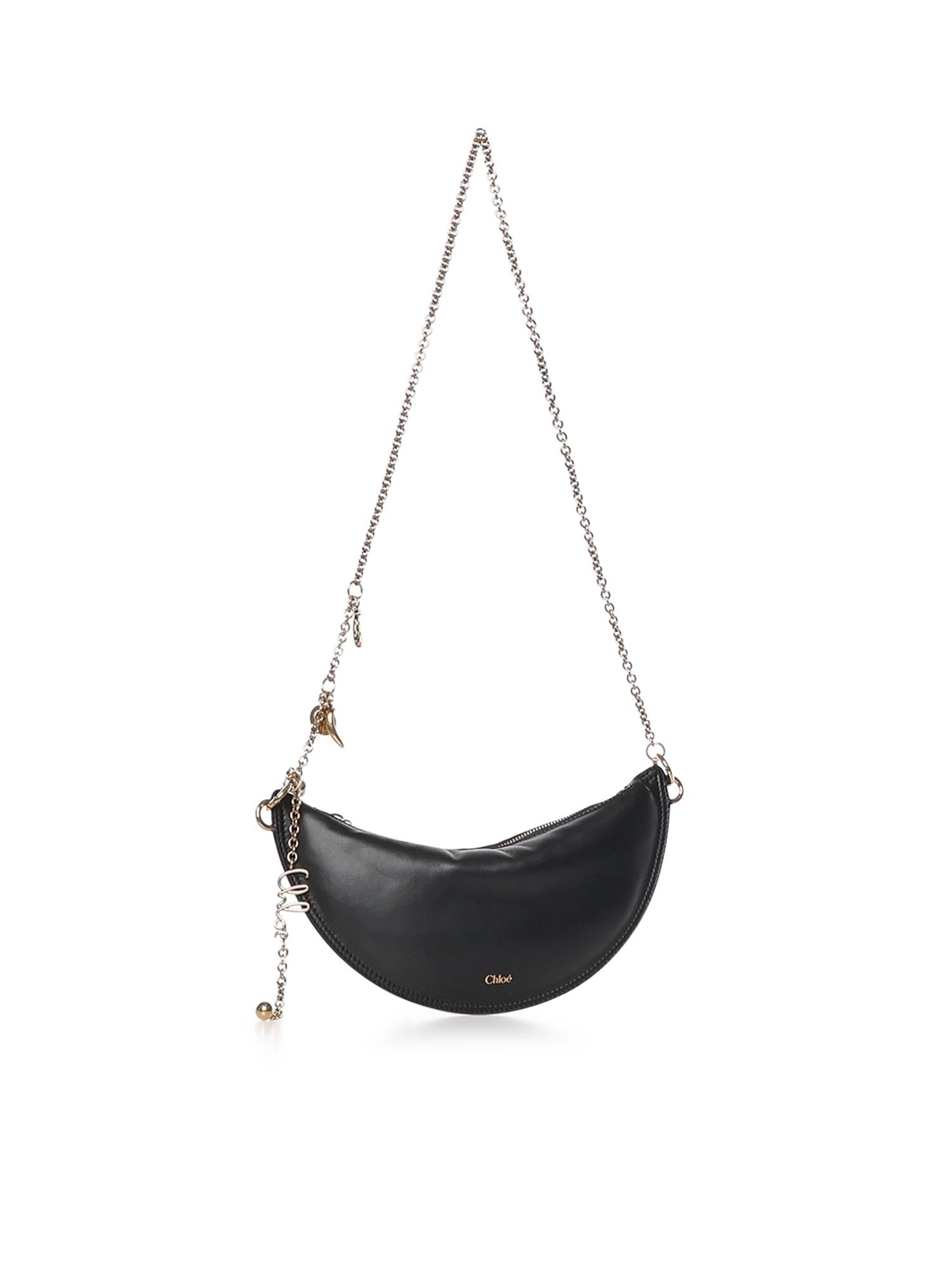 Borsa a spalla mini Chloè Icons in pelle CH25WP124P80 001 CHLOÉ 