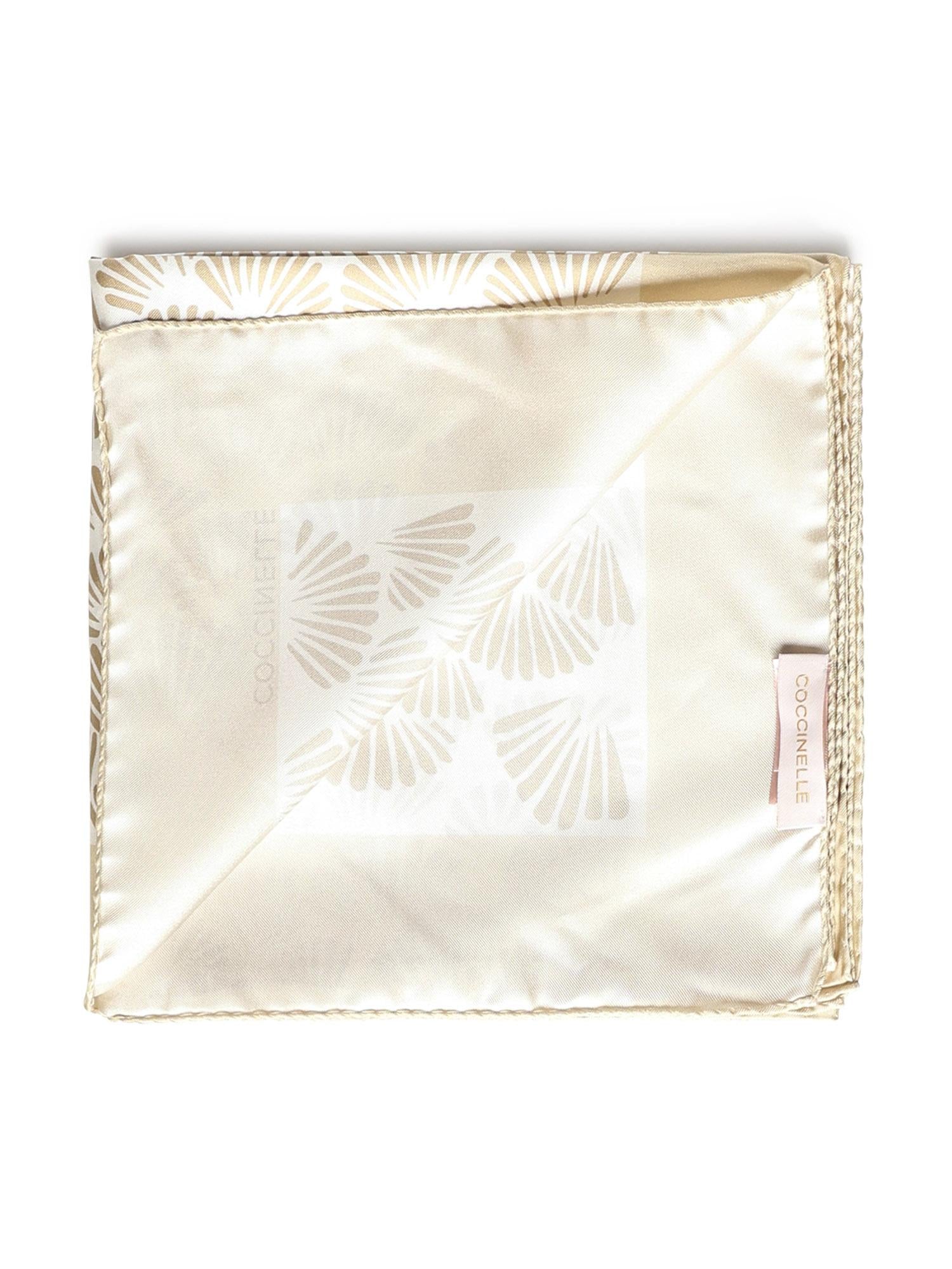 Foulard in seta con stampa E7UYD380101 M45 COCCINELLE 