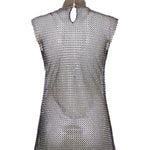 Top in rete strass 79AAM628 J0276899 GENNY 