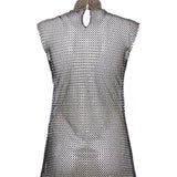 Top in rete strass 79AAM628 J0276899 GENNY 